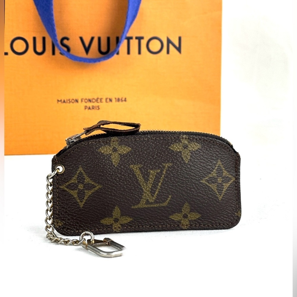 💎Louis Vuitton Rare Vintage First Edition Pochette Cles Key Pouch